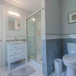 Full bathroom with walk-in shower